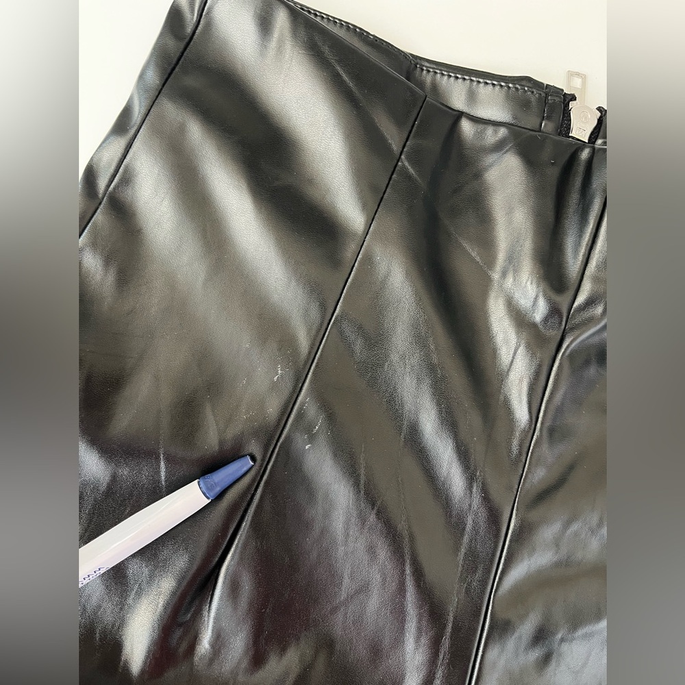 Princess Polly | NWT Lyra Black Skinny Faux Leather Pants - Picture 10 of 10